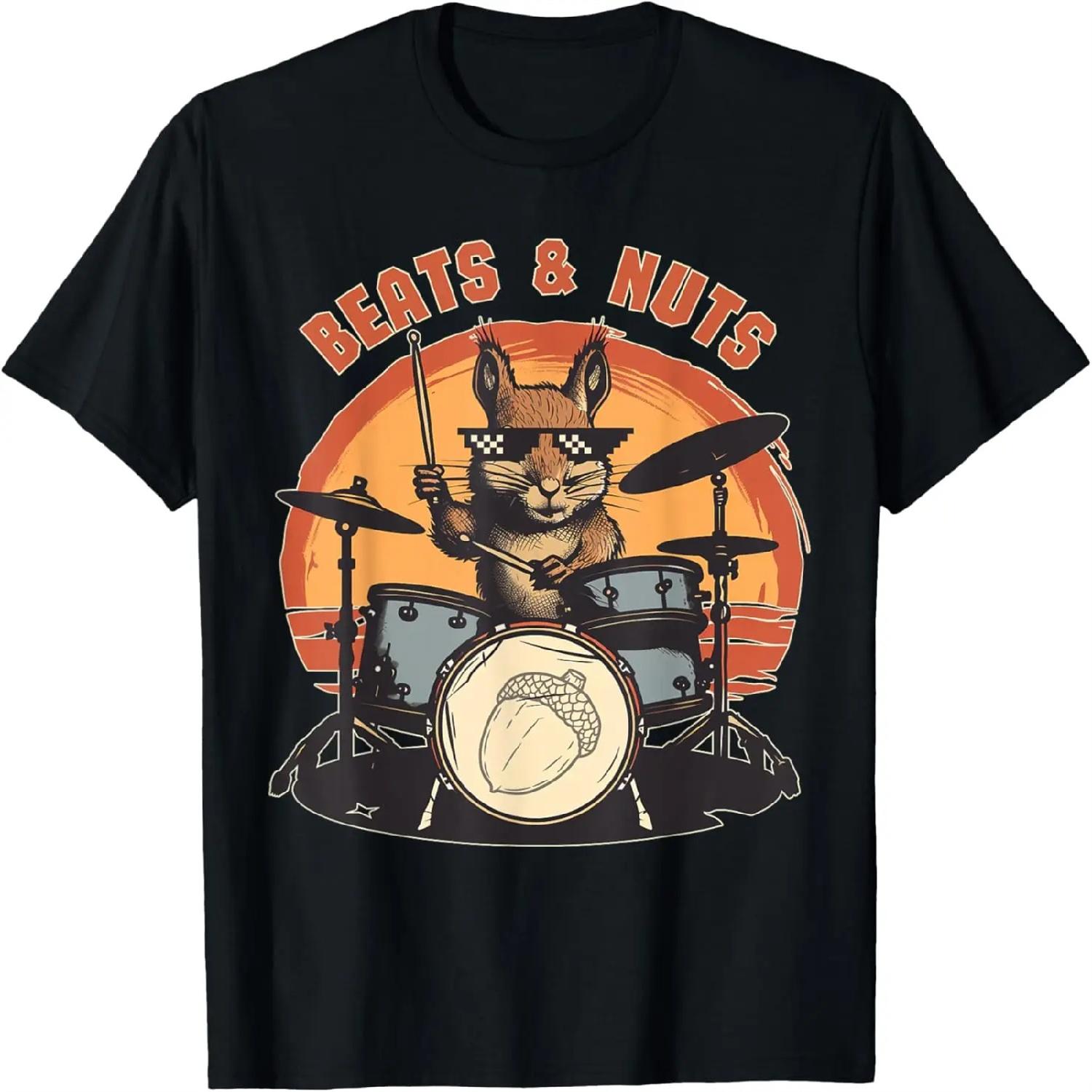 Squirrel Playing Drums Musician Band T-Shirt XXXXXL різнокольоровий
Squirrel Playing Drums Musician Band T-Shirt XXXXXL різнокольоровий