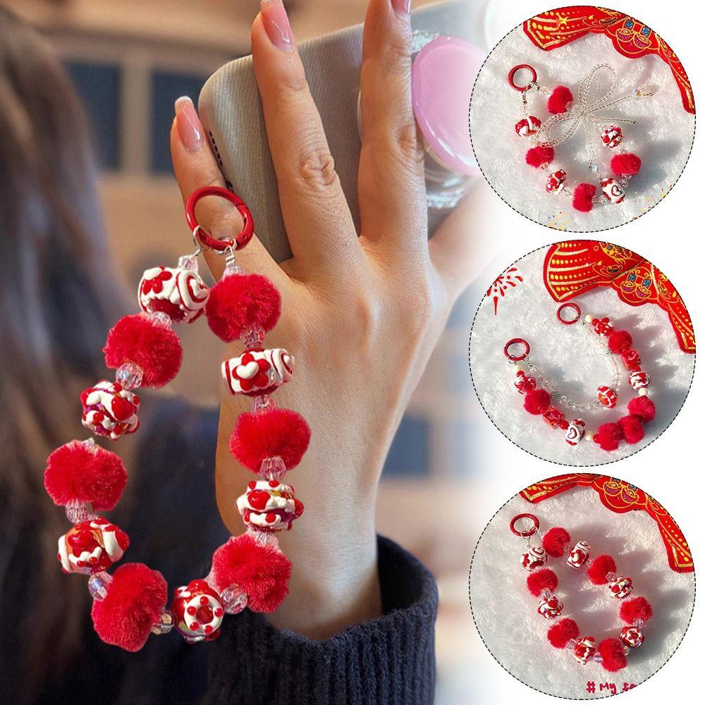 Hand-painted Bead Mobile Phone Chain DIY Bag Hanging Bracelet Creative Phone Lanyard Bag Type A
Hand-painted Bead Mobile Phone Chain DIY Bag Hanging Bracelet Creative Phone Lanyard Bag Type A