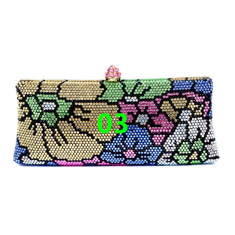 Latest Elegant Luxury Lady Wallet Wedding Dinner Gift Crystal Rhinestone Multicolor Flower Diamond Evening Clutch золотой
Latest Elegant Luxury Lady Wallet Wedding Dinner Gift Crystal Rhinestone Multicolor Flower Diamond Evening Clutch золотой