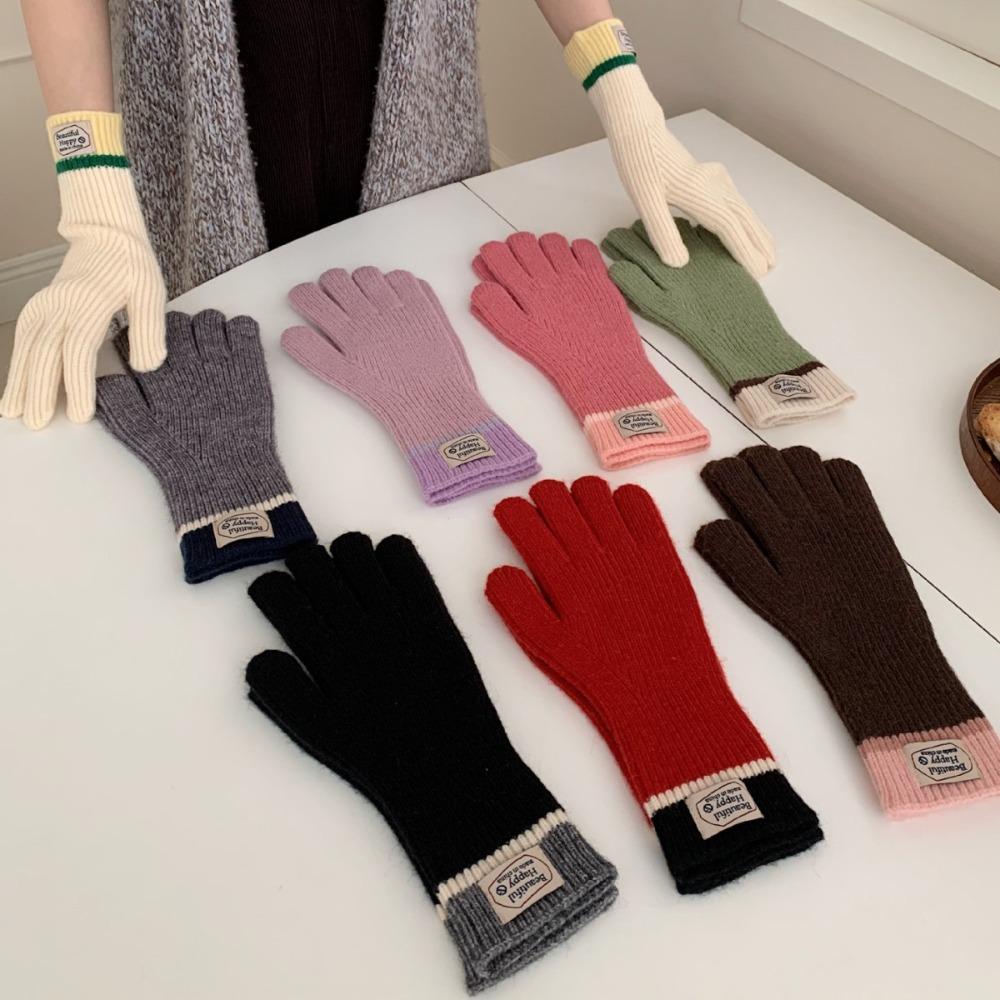 Solid Color Knitted Gloves Long Winter Gloves Casual Finger Gloves Outdoor Riding кавовий
Solid Color Knitted Gloves Long Winter Gloves Casual Finger Gloves Outdoor Riding кавовий