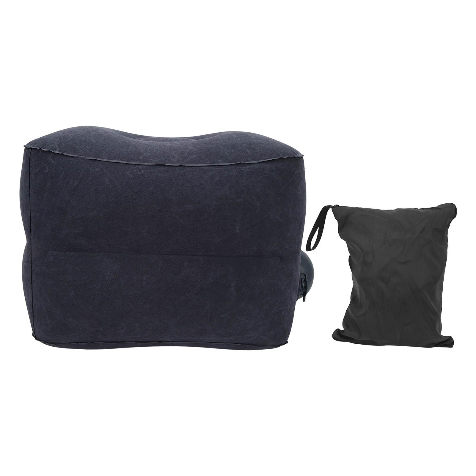 Foot Rest Pillow Inflatable Two Layer Single Air Valve PVC Flocking Portable Reducing Fatigue
Foot Rest Pillow Inflatable Two Layer Single Air Valve PVC Flocking Portable Reducing Fatigue
