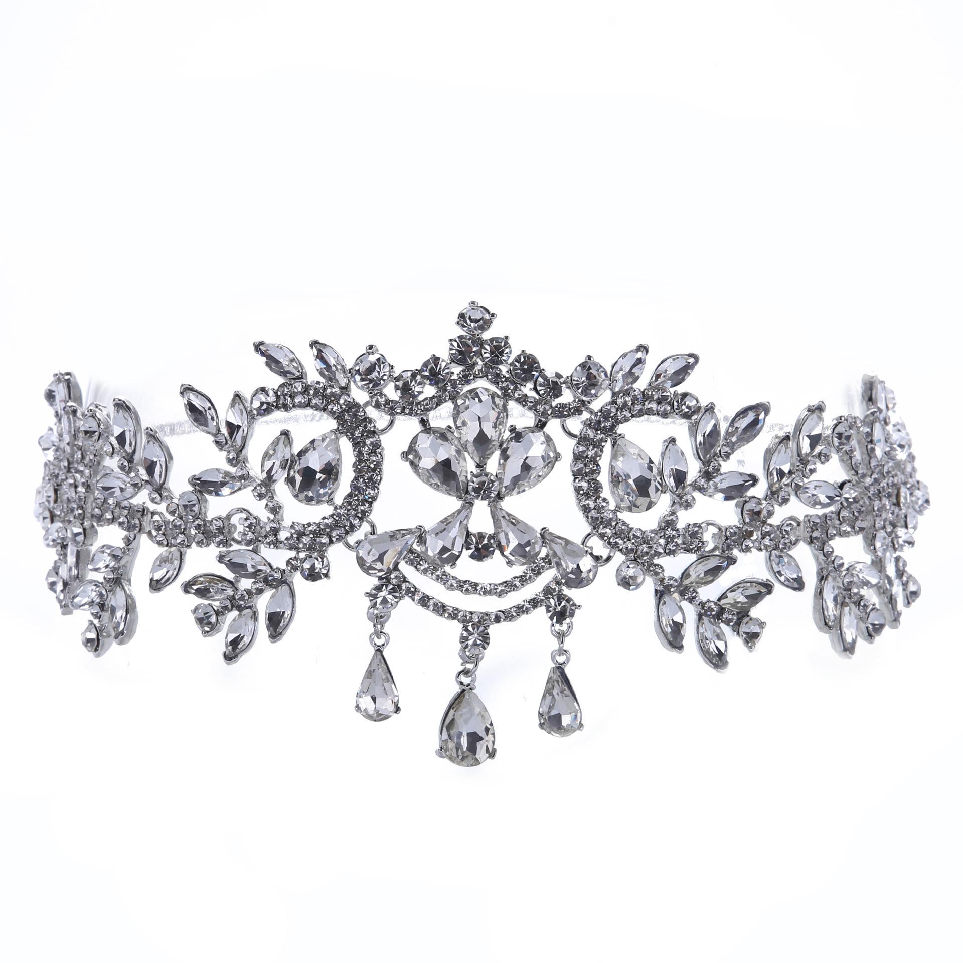 2026 Rhinestone Rated Gold and Silver Bridal Hair Accessories Wedding Accessories Dress Accessories Headband Headgear Bridal Accessories 15*7CM серебряный
2026 Rhinestone Rated Gold and Silver Bridal Hair Accessories Wedding Accessories Dress Accessories Headband Headgear Bridal Accessories 15*7CM серебряный