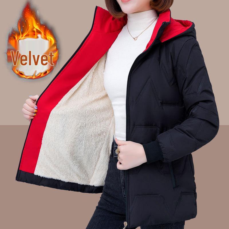 2024 Women s Winter Fleece-Lined Cotton Jacket: Warm, Thickened, Short Style for Vietnam New Year XL
2024 Women s Winter Fleece-Lined Cotton Jacket: Warm, Thickened, Short Style for Vietnam New Year XL