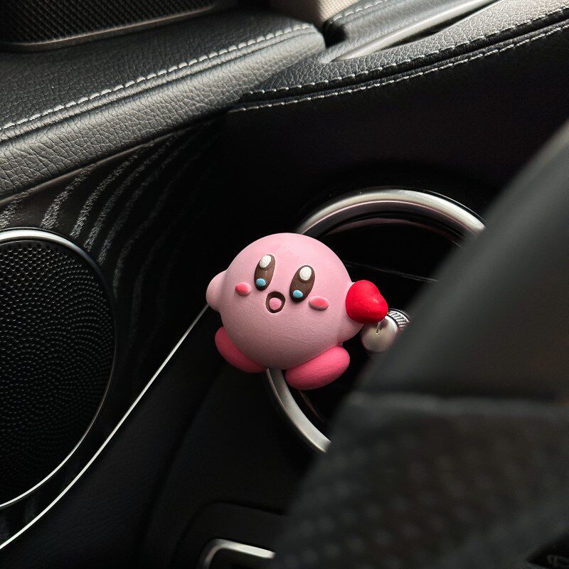Car Air Freshener Vent Decoration Ornament Cute Kirby Cartoon Car Perfume Diffuser Stone Gift Floral Fragrance, Heartfelt Card
Car Air Freshener Vent Decoration Ornament Cute Kirby Cartoon Car Perfume Diffuser Stone Gift Floral Fragrance, Heartfelt Card