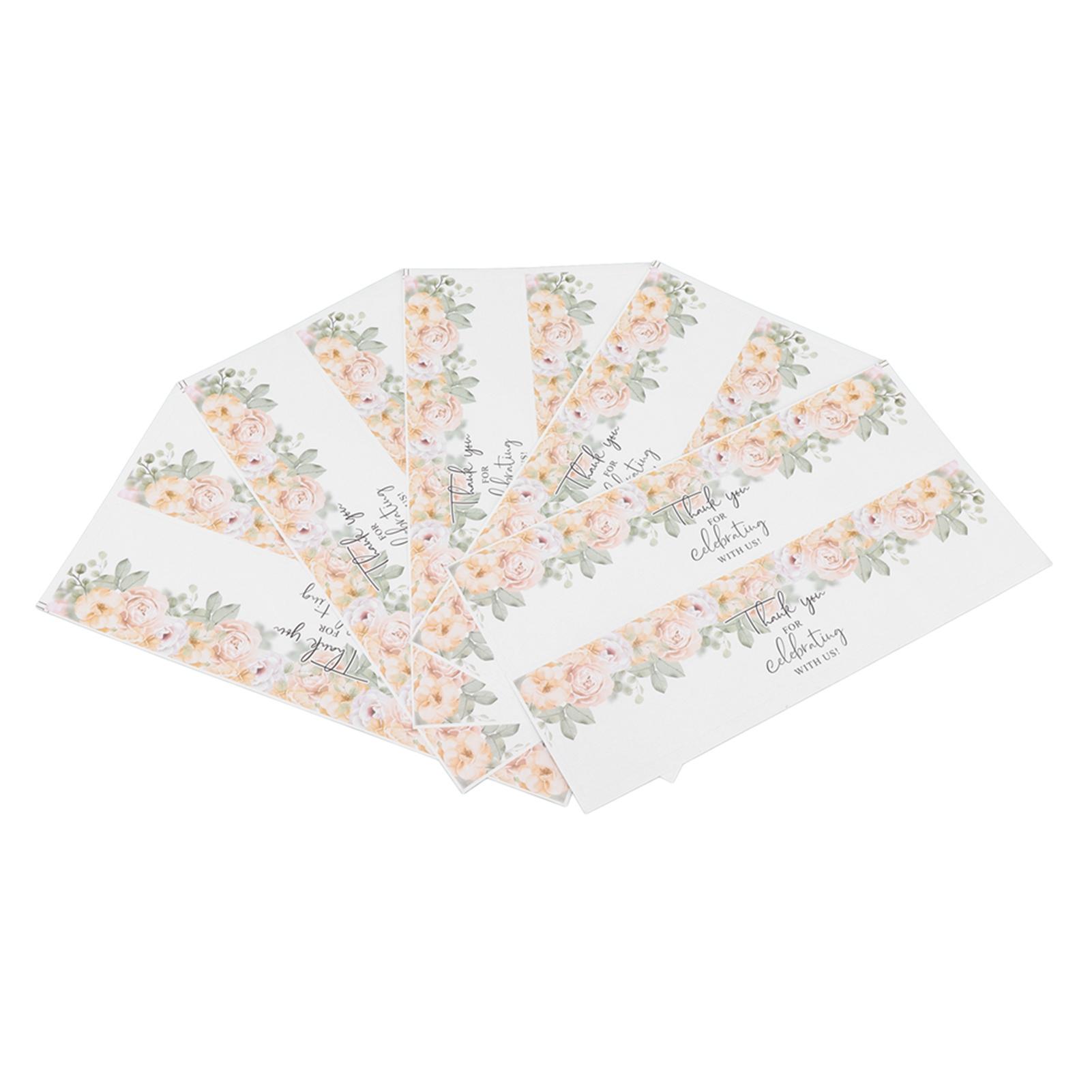 25Pcs Wedding Bottle Wraps Waterproof Paper Flower Pattern Water Bottle Labels for Wedding Party Banquet
25Pcs Wedding Bottle Wraps Waterproof Paper Flower Pattern Water Bottle Labels for Wedding Party Banquet