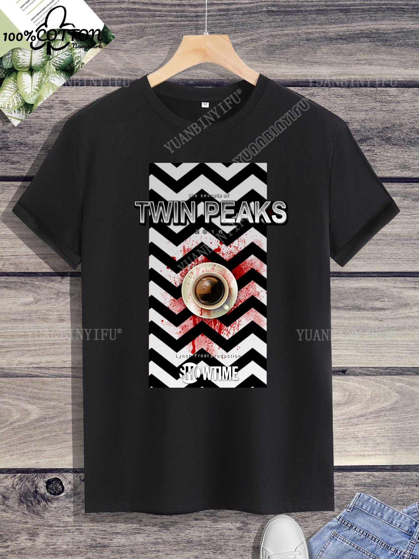 Leisure Classic Film TWIN PEAKS Printed Cotton T-shirt Top Unisex Short Sleeve Short-sleev O-neck Streetwear S-6XL L
Leisure Classic Film TWIN PEAKS Printed Cotton T-shirt Top Unisex Short Sleeve Short-sleev O-neck Streetwear S-6XL L