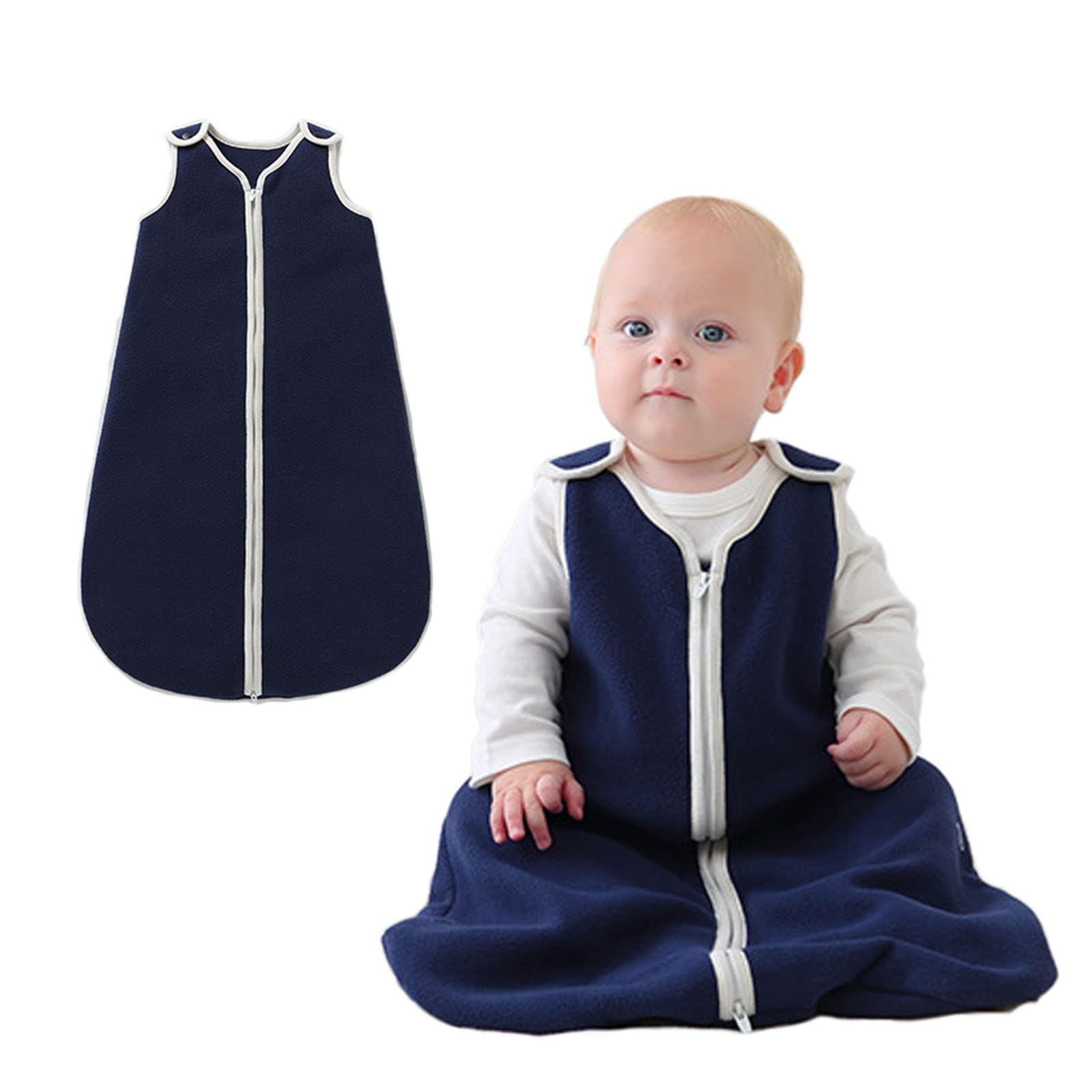 KLAVIKA Sleeper for Winter Sleeping Bag with Wearable Change Diapers While Baby Sleeping Easy to Put On and Take Prevents Colds While Baby Birthday
KLAVIKA Sleeper for Winter Sleeping Bag with Wearable Change Diapers While Baby Sleeping Easy to Put On and Take Prevents Colds While Baby Birthday