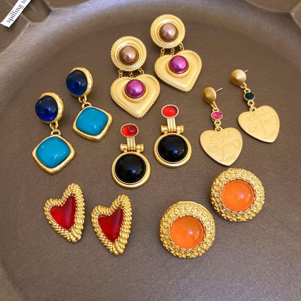Design Sense Peach Heart Pendant Earring Women Jewelry Korean Style Earrings Drop Earrings B
Design Sense Peach Heart Pendant Earring Women Jewelry Korean Style Earrings Drop Earrings B