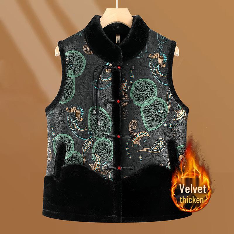 Fleece-Lined Vest for Women: Warm Winter Fur Cape for Middle-Aged & Elderly Moms 3XL зелёный
Fleece-Lined Vest for Women: Warm Winter Fur Cape for Middle-Aged & Elderly Moms 3XL зелёный