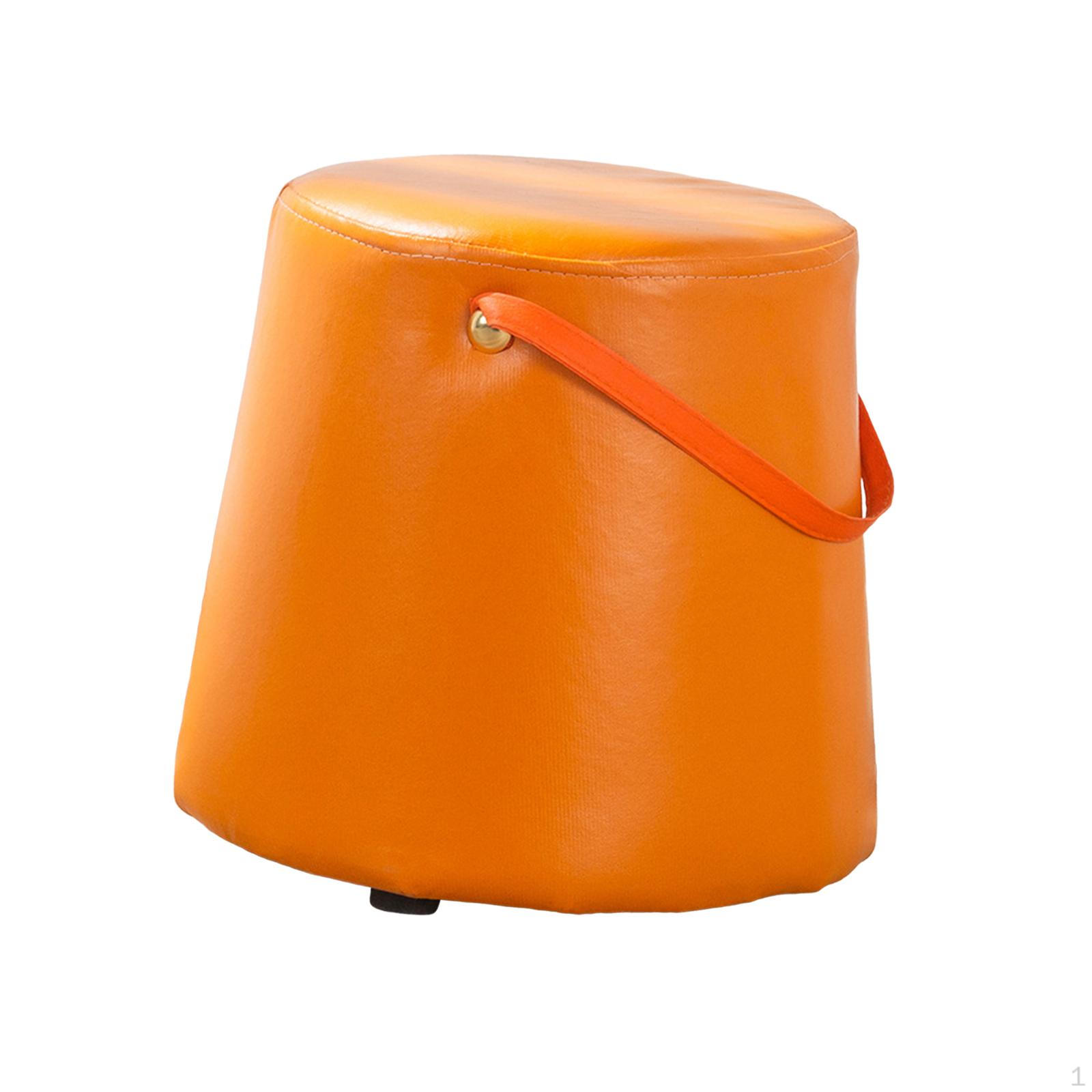 Compact Foot Stool with Cushioned Seat and Easy Carry Handle for Home Office Use помаранчевий
Compact Foot Stool with Cushioned Seat and Easy Carry Handle for Home Office Use помаранчевий