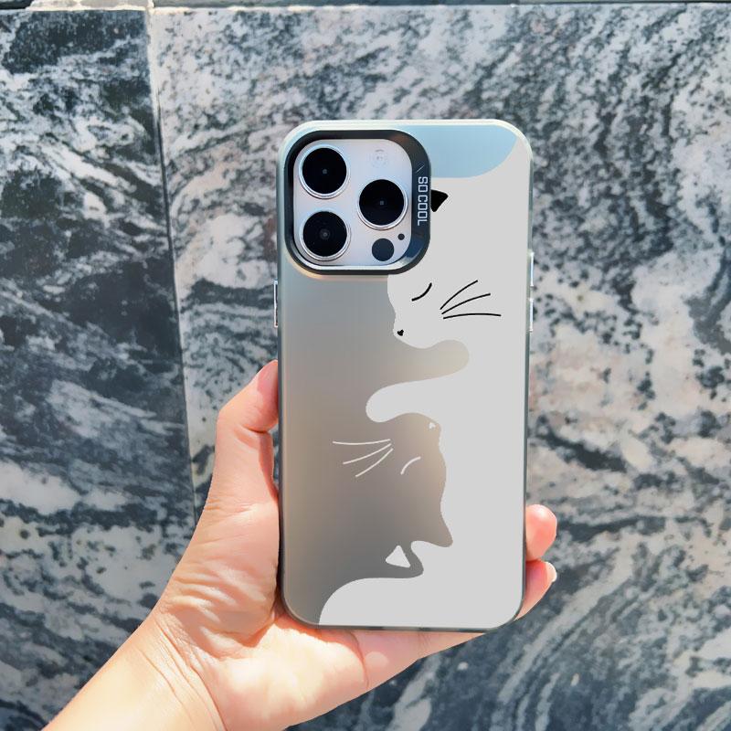 Cute Cartoon Black Cat Phone Case For iPhone 16 15 Pro Max Plus 14 13 12 11 Pro Max 13 Mini Shockproof Laser Back Cover Funda iphone 13Mini
Cute Cartoon Black Cat Phone Case For iPhone 16 15 Pro Max Plus 14 13 12 11 Pro Max 13 Mini Shockproof Laser Back Cover Funda iphone 13Mini