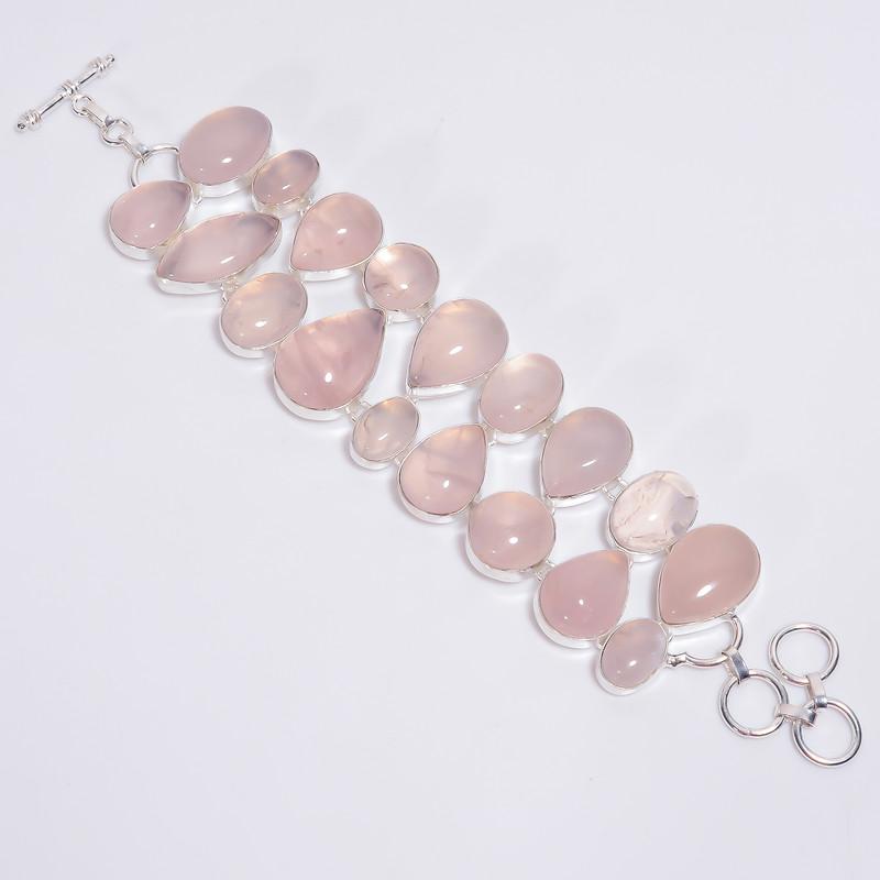 Amazing Top Grade Qualite 100% Natural Rose Quartz Mix Shape Ethnic Style Handmade Jewelry 925 Steling Silver Plated Bracelet 6-8 WSJ-4633 6-8 рожевий
Amazing Top Grade Qualite 100% Natural Rose Quartz Mix Shape Ethnic Style Handmade Jewelry 925 Steling Silver Plated Bracelet 6-8 WSJ-4633 6-8 рожевий