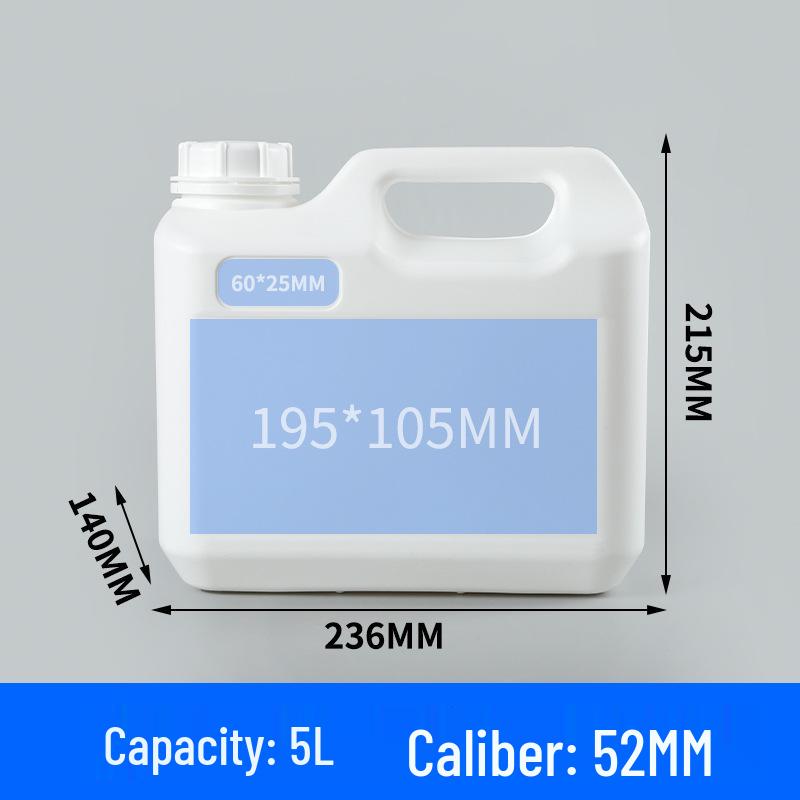 5L Square Plastic Barrel - 5kg Chemical Resistant Stackable Container for Alcohol, Acid & Alkali, Sealed 5 Liter Pot
5L Square Plastic Barrel - 5kg Chemical Resistant Stackable Container for Alcohol, Acid & Alkali, Sealed 5 Liter Pot