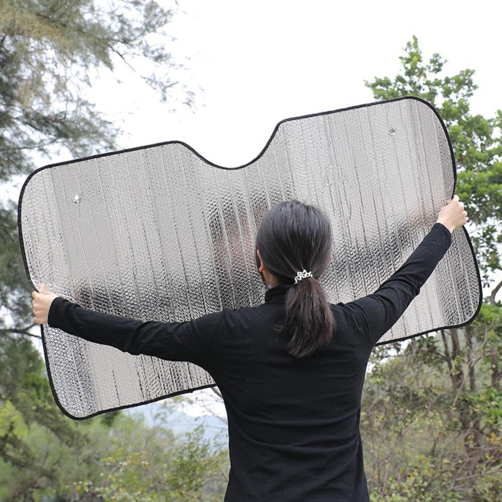 Portable Car Sun Shade Cover Reflector Auto Window Shield Universal UV Protection Device 130-60
Portable Car Sun Shade Cover Reflector Auto Window Shield Universal UV Protection Device 130-60