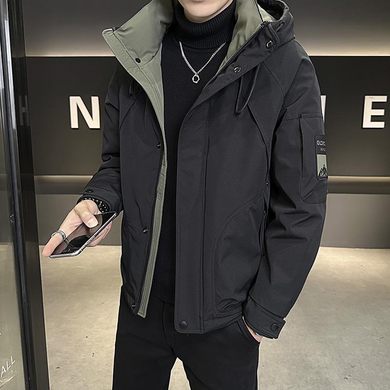 Men s Hooded Down Jacket, Winter 2024 Short Style, Warm and Thick for Middle-aged and Young Men L
Men s Hooded Down Jacket, Winter 2024 Short Style, Warm and Thick for Middle-aged and Young Men L