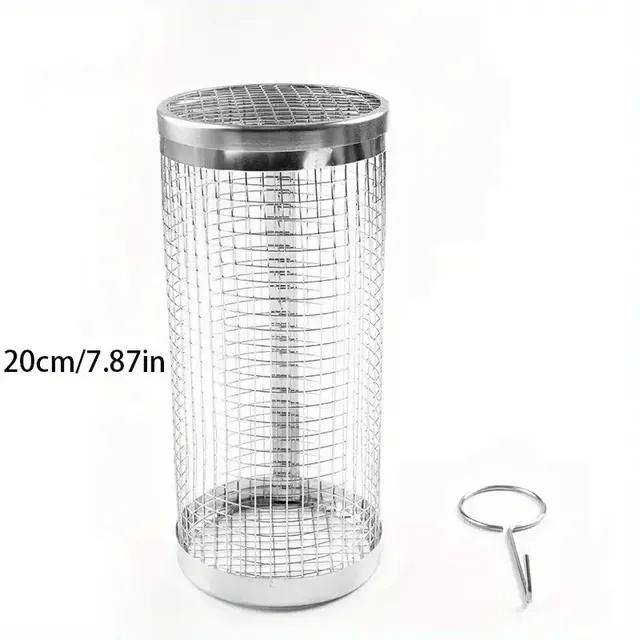 Portable Stainless Steel Barbecue Grill Net Basket for Outdoor Grilling Camping - Lightweight Food Cooling Grid Charcoal Ashtray
Portable Stainless Steel Barbecue Grill Net Basket for Outdoor Grilling Camping - Lightweight Food Cooling Grid Charcoal Ashtray