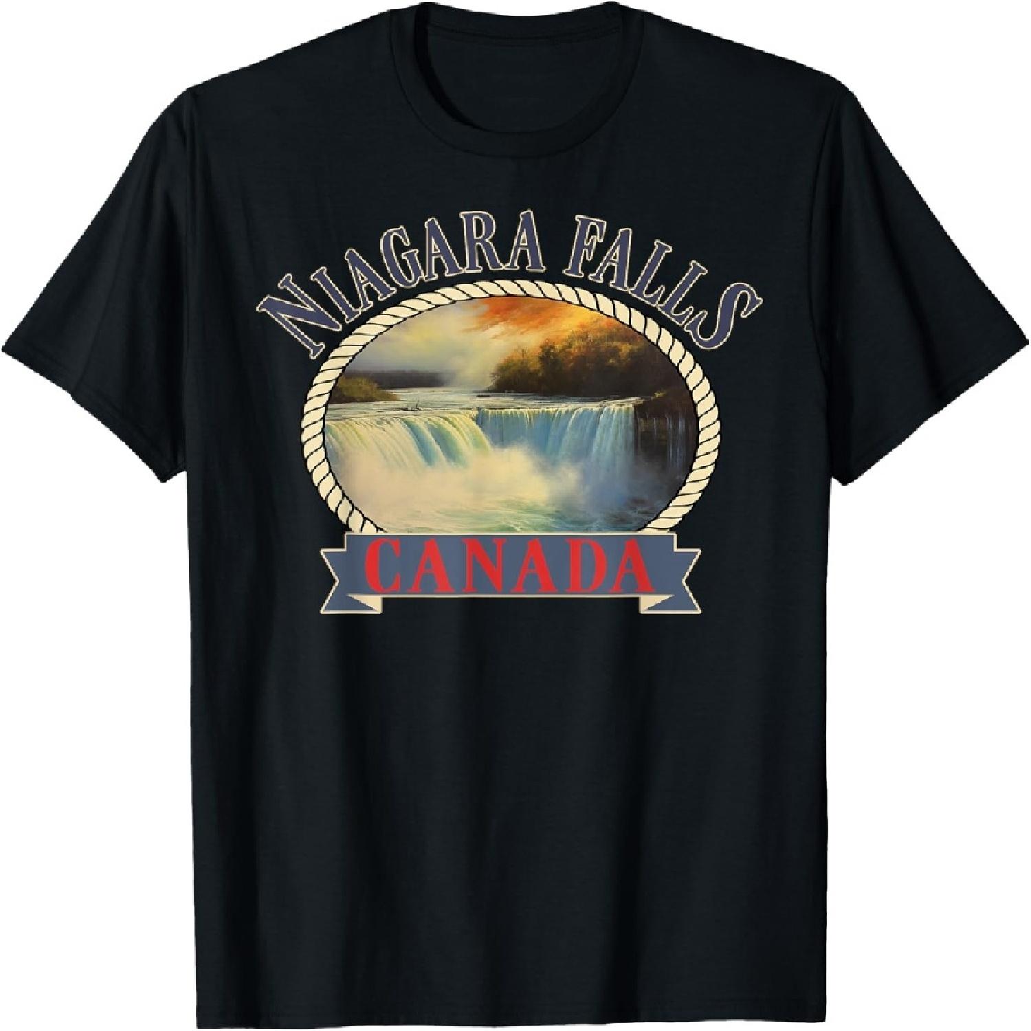 Niagara Falls Canada USA Nature river T-Shirt(1) S різнокольоровий
Niagara Falls Canada USA Nature river T-Shirt(1) S різнокольоровий