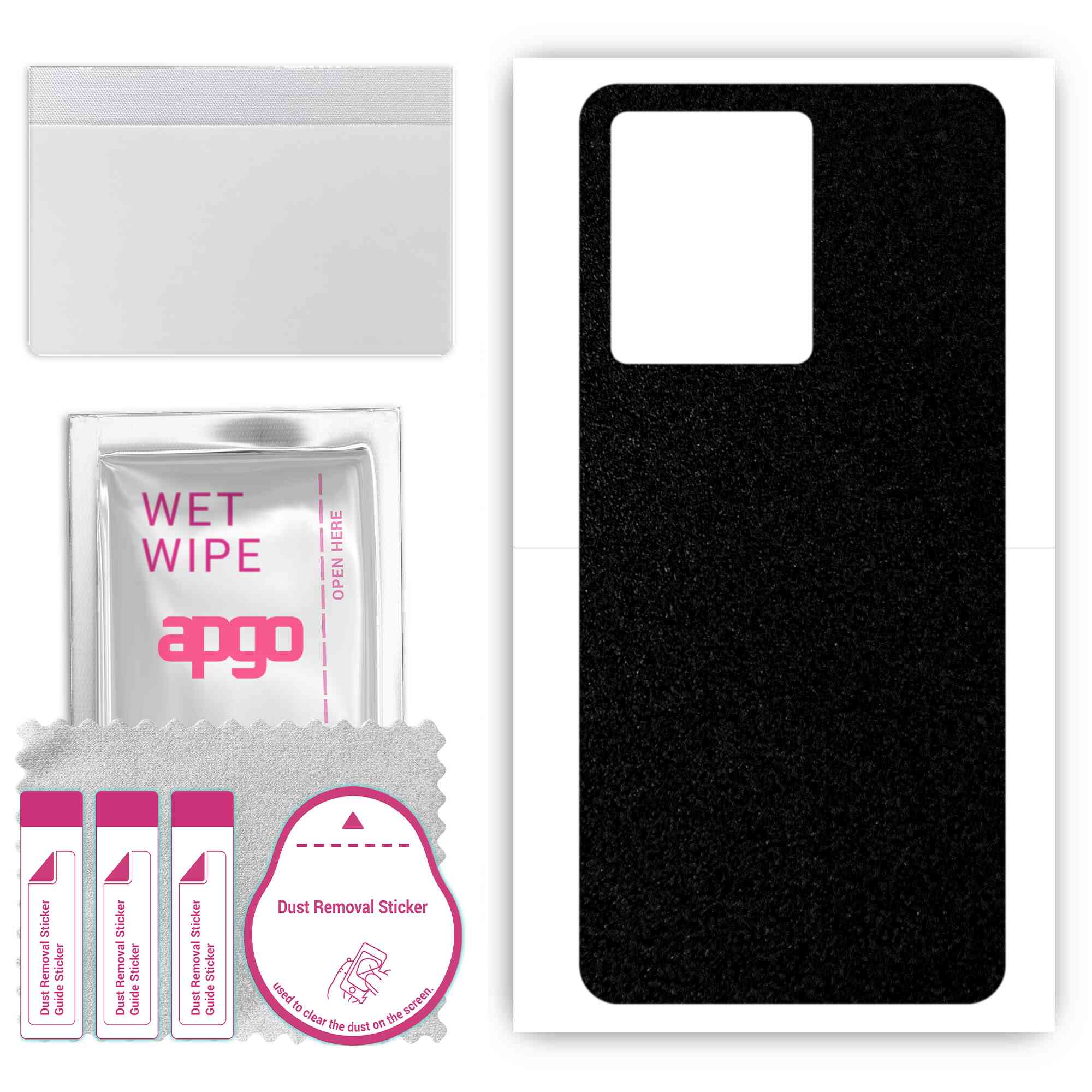 apgo Protective Skin Sticker for the back compatible with Vivo IQOO 9T, Wrap Film, Foil, Vinyl - Pattern Matte Black
apgo Protective Skin Sticker for the back compatible with Vivo IQOO 9T, Wrap Film, Foil, Vinyl - Pattern Matte Black