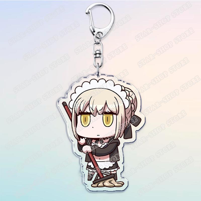 Hot Manga Game Manga Keychains for Accessories Bag Key Chain Fate Grand Order Saber Alter Zero Ring Fans Gifts Keyrings
Hot Manga Game Manga Keychains for Accessories Bag Key Chain Fate Grand Order Saber Alter Zero Ring Fans Gifts Keyrings