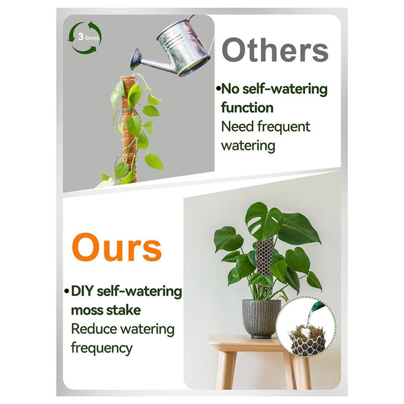 2025+ Plastic Moss Monstera Poles Mesh Kit, DIY Self-Watering Moss Stake for Plants, Monstera Supports China Mainland
2025+ Plastic Moss Monstera Poles Mesh Kit, DIY Self-Watering Moss Stake for Plants, Monstera Supports China Mainland