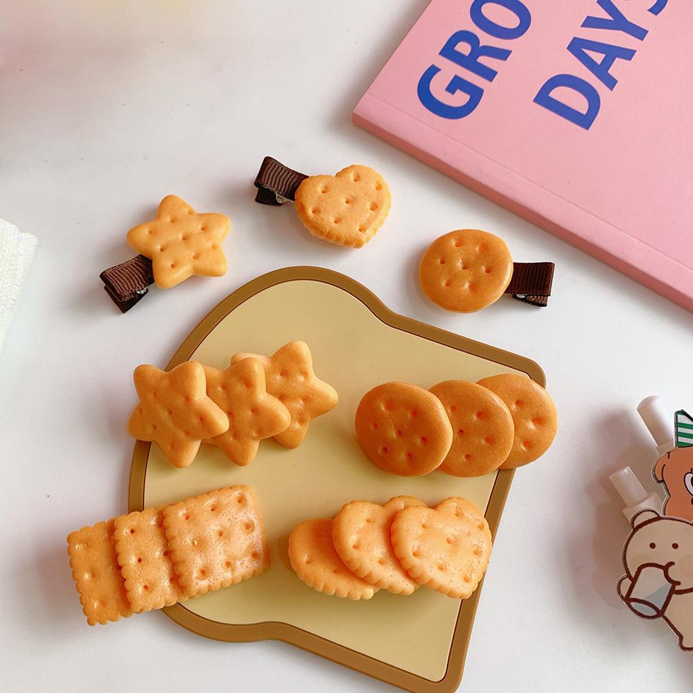 New Woman Hair Accessories Baby Geometric Side Barrette Duckbill Clip Soft Biscuit Hair Clips
New Woman Hair Accessories Baby Geometric Side Barrette Duckbill Clip Soft Biscuit Hair Clips