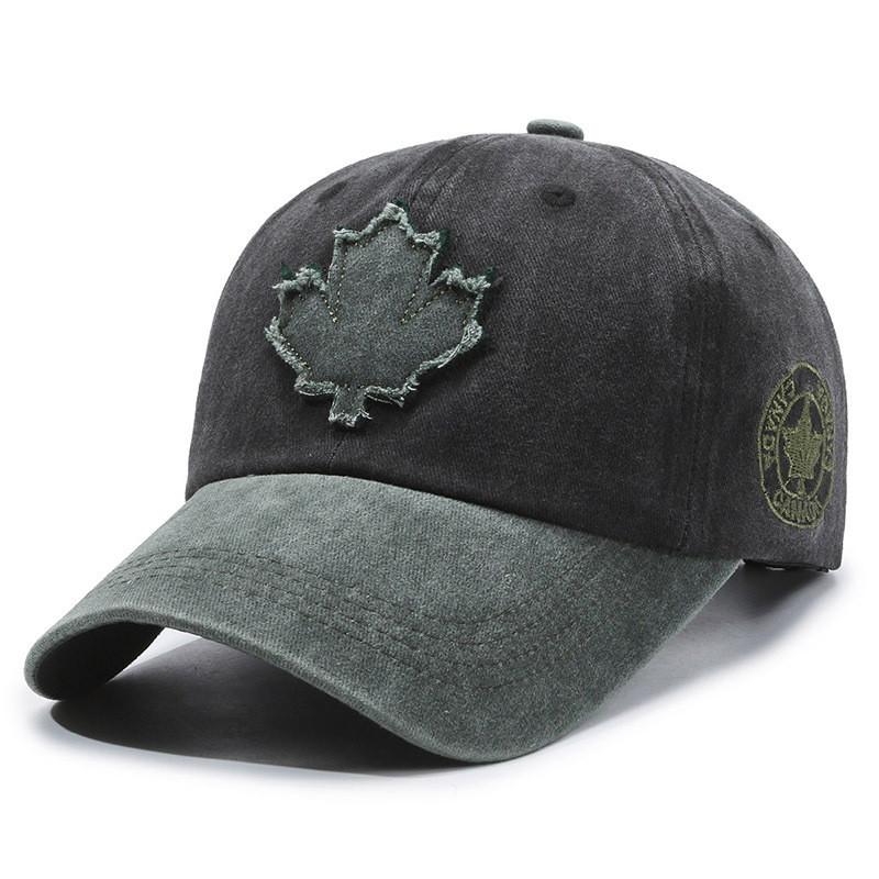 Fashion Color Blocked Baseball Cap With Maple Leaf Decoration Design Daily For Green
Fashion Color Blocked Baseball Cap With Maple Leaf Decoration Design Daily For Green