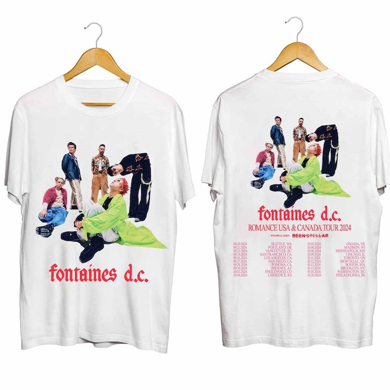 Футболка из плотного хлопка 300GSM, рубашка Fontaines DC Tour, рубашка Fontaines DC Band Fan, рубашка Fontaines DC, концертная рубашка
Футболка из плотного хлопка 300GSM, рубашка Fontaines DC Tour, рубашка Fontaines DC Band Fan, рубашка Fontaines DC, концертная рубашка