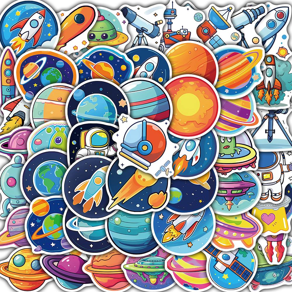 50PCS Hand Drawn Space Stickers Cool Laptop Luggage Decoration PVC School Stationery Supplies Bicycle Landscape Gift Sticker
50PCS Hand Drawn Space Stickers Cool Laptop Luggage Decoration PVC School Stationery Supplies Bicycle Landscape Gift Sticker
