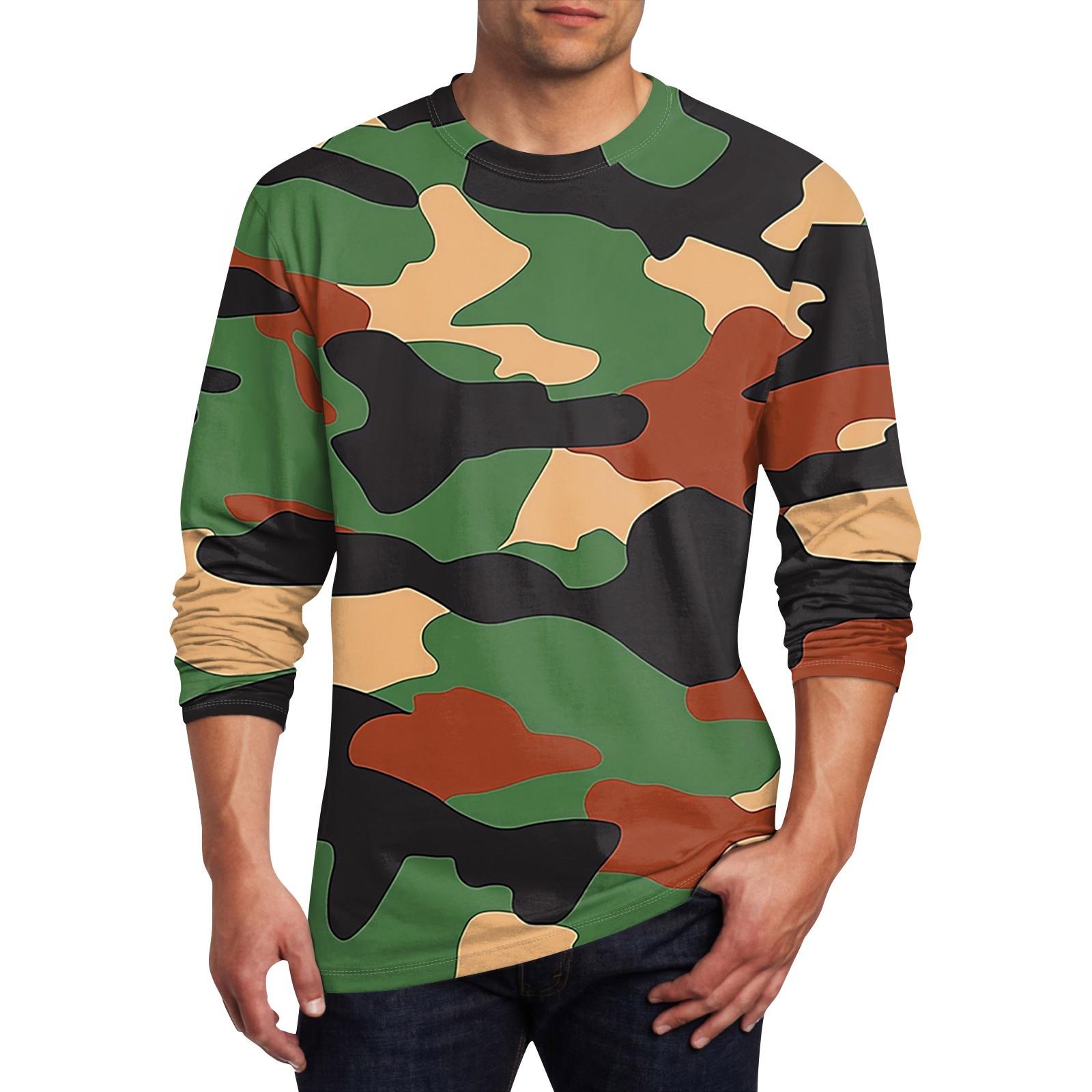 Чоловіча футболка Одяг з круглим вирізом Одяг Відкритий одяг з довгими рукавами Модний дизайнер Вінтаж XXXXXL зелений
Чоловіча футболка Одяг з круглим вирізом Одяг Відкритий одяг з довгими рукавами Модний дизайнер Вінтаж XXXXXL зелений