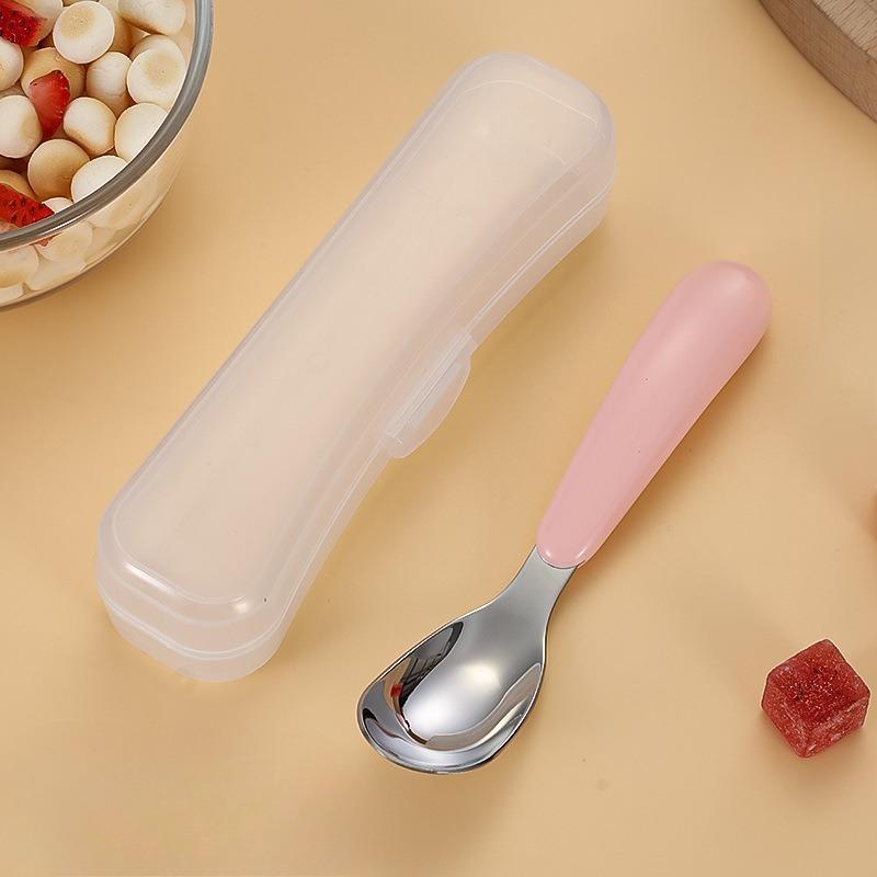 Детские ложки, Ложки-сокровища для детского питания, Бытовые ложки из нержавеющей стали, устойчивые к высоким температурам и защищающие от ожогов розовый
Детские ложки, Ложки-сокровища для детского питания, Бытовые ложки из нержавеющей стали, устойчивые к высоким температурам и защищающие от ожогов розовый