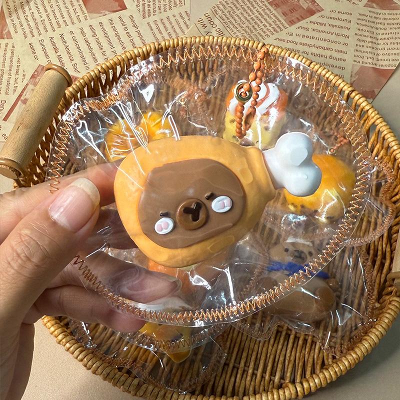 Fun Capybara Pinch Squeeze Toy Silicone Stress Relief Toy Cream Mud Feel Decompression Slow Rebound Toy Keyring Charm Gifts
Fun Capybara Pinch Squeeze Toy Silicone Stress Relief Toy Cream Mud Feel Decompression Slow Rebound Toy Keyring Charm Gifts
