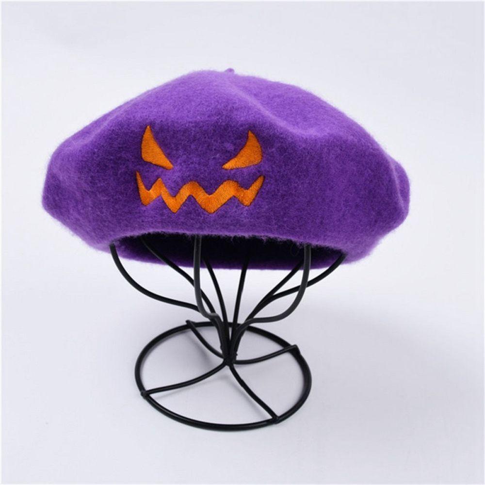 Vintage Warm Adult Child Gift Embroidery Eye Mouth Halloween Hat Beanie Hat Painter Cap Beret Caps child(50-54cm) хаки
Vintage Warm Adult Child Gift Embroidery Eye Mouth Halloween Hat Beanie Hat Painter Cap Beret Caps child(50-54cm) хаки
