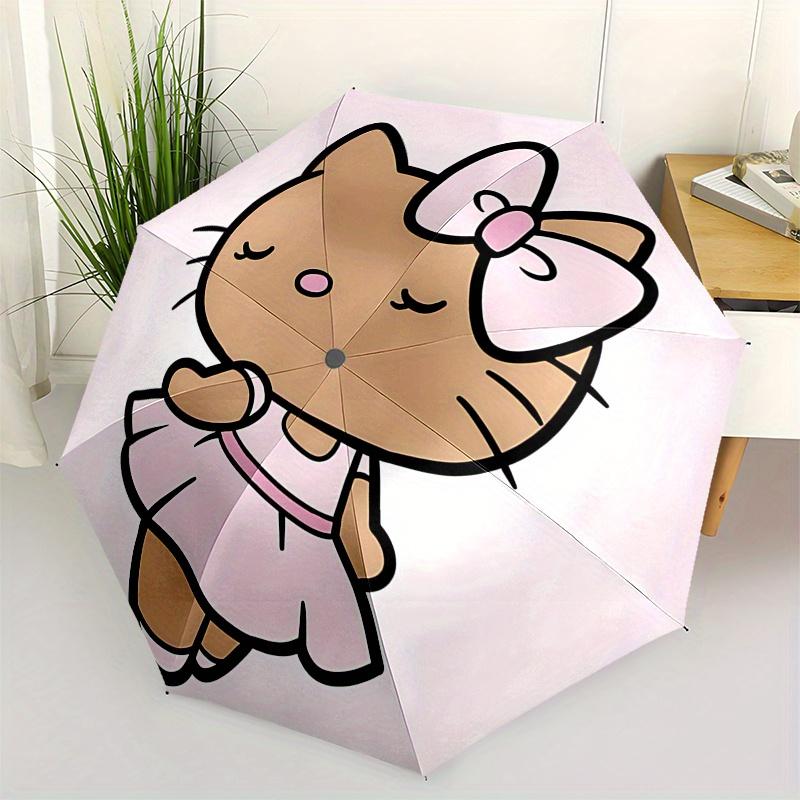 Kitty, Pink Automatic Opening and Closing Parasol Compact Travel Umbrella with 8 Ribs for Women and Men Ideal Birthday/Christmas Gift, Outdo
Kitty, Pink Automatic Opening and Closing Parasol Compact Travel Umbrella with 8 Ribs for Women and Men Ideal Birthday/Christmas Gift, Outdo