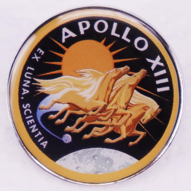 Apollo 13 Lunar Science Latin Pin Badge
Apollo 13 Lunar Science Latin Pin Badge