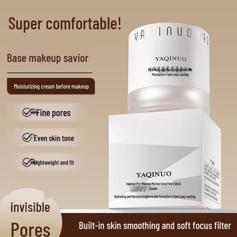 Yaqinuo Invisible Pores Primer Stick - Hydrating, Long-lasting, Non-transfer Concealer and Pre-makeup Cream.
Yaqinuo Invisible Pores Primer Stick - Hydrating, Long-lasting, Non-transfer Concealer and Pre-makeup Cream.