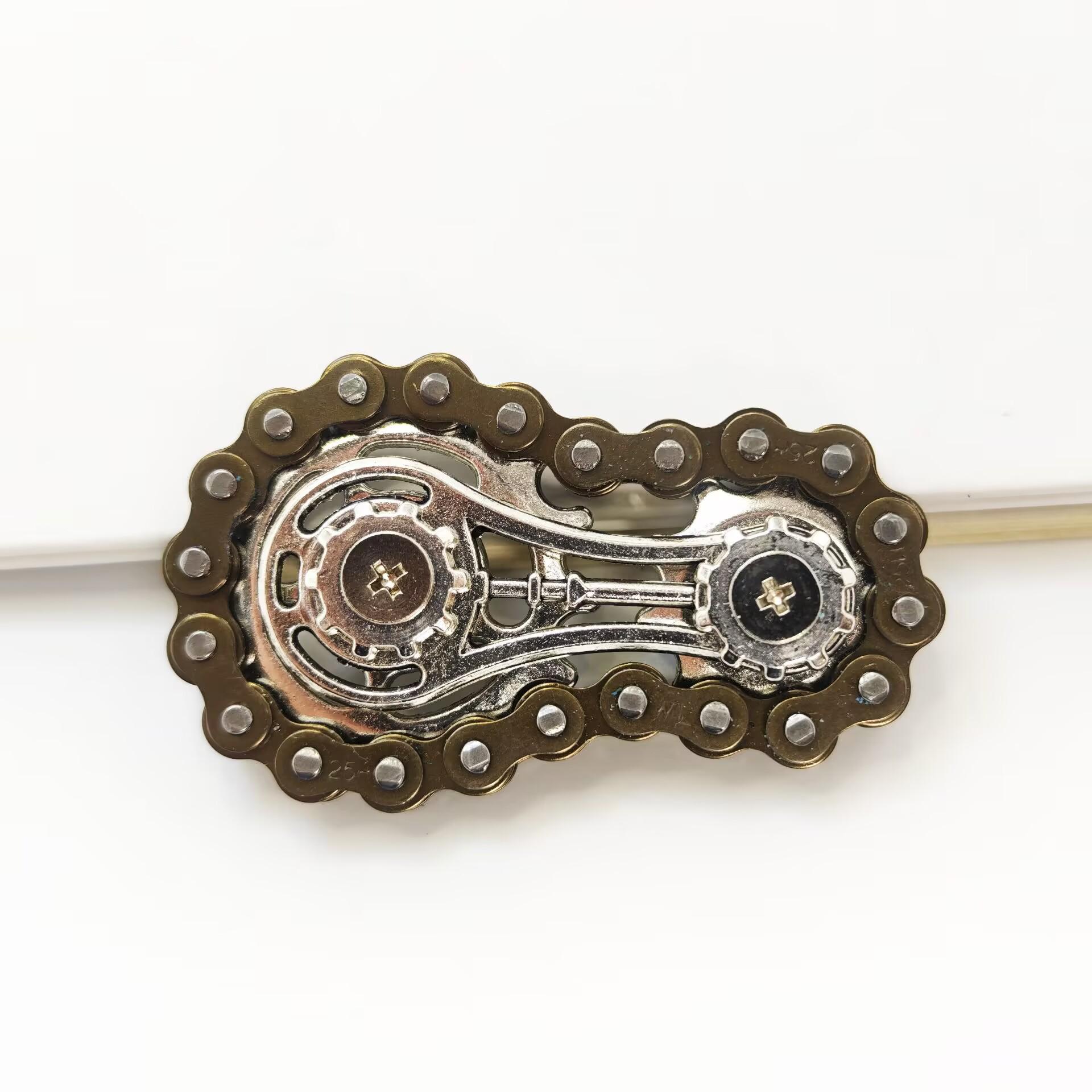 Alloy Chain Gear Gyro Metal Decompression Toy
Alloy Chain Gear Gyro Metal Decompression Toy