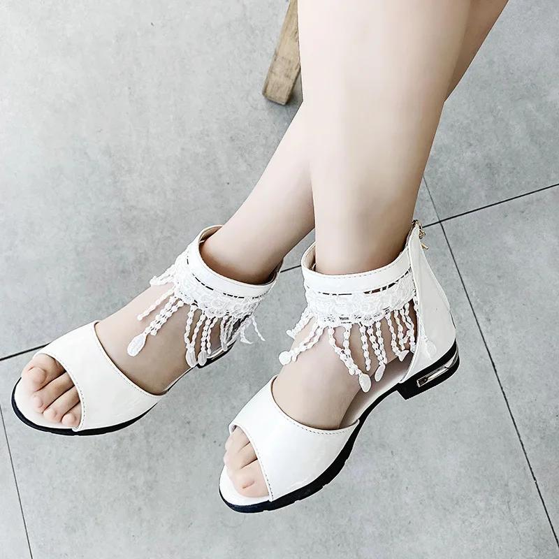 *Baby Girls Princess Cute Kids Tassel Sandals Lace Stage Fish Mouth ZIP Elegant Comfortable Fashionable Spring/Summer Student 27Insole17cm білий
*Baby Girls Princess Cute Kids Tassel Sandals Lace Stage Fish Mouth ZIP Elegant Comfortable Fashionable Spring/Summer Student 27Insole17cm білий