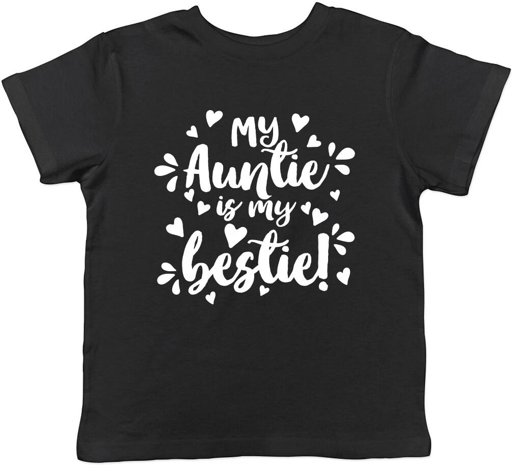 My Auntie is My Bestie Boys Girls Childrens Kids T-Shirt 160
My Auntie is My Bestie Boys Girls Childrens Kids T-Shirt 160