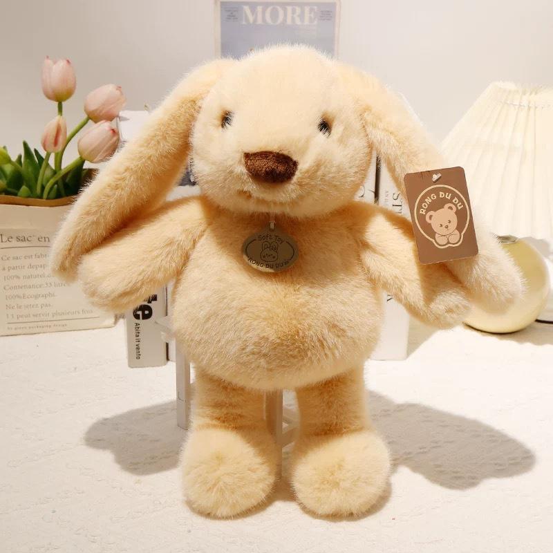 Cute bunny doll rice mink long-eared rabbit plush toy soothing doll children s birthday gift 23cm
Cute bunny doll rice mink long-eared rabbit plush toy soothing doll children s birthday gift 23cm