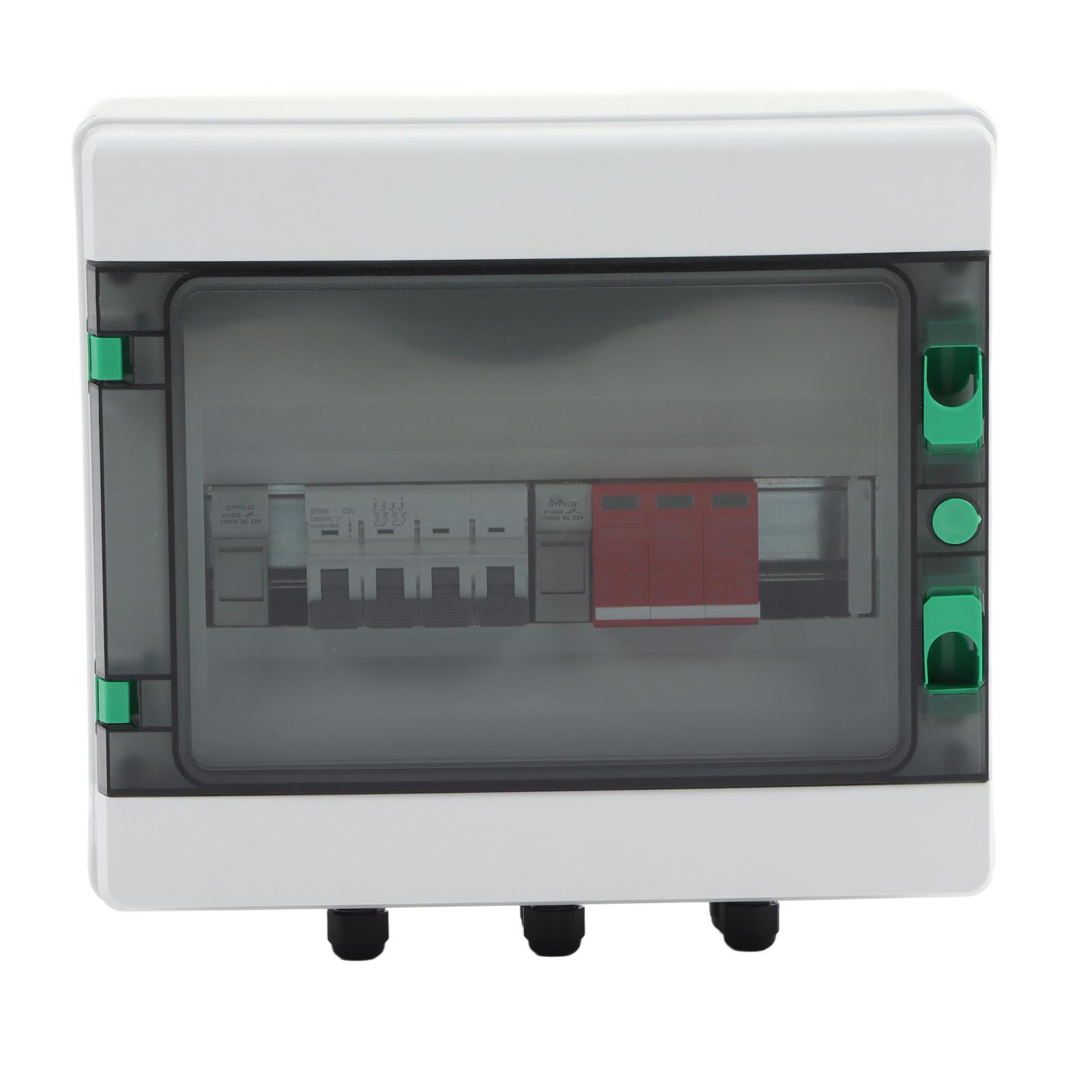 PV Combiner Box 1 String PV Input 1 Output with Surge Protector Fuse for MPPT Converter
PV Combiner Box 1 String PV Input 1 Output with Surge Protector Fuse for MPPT Converter