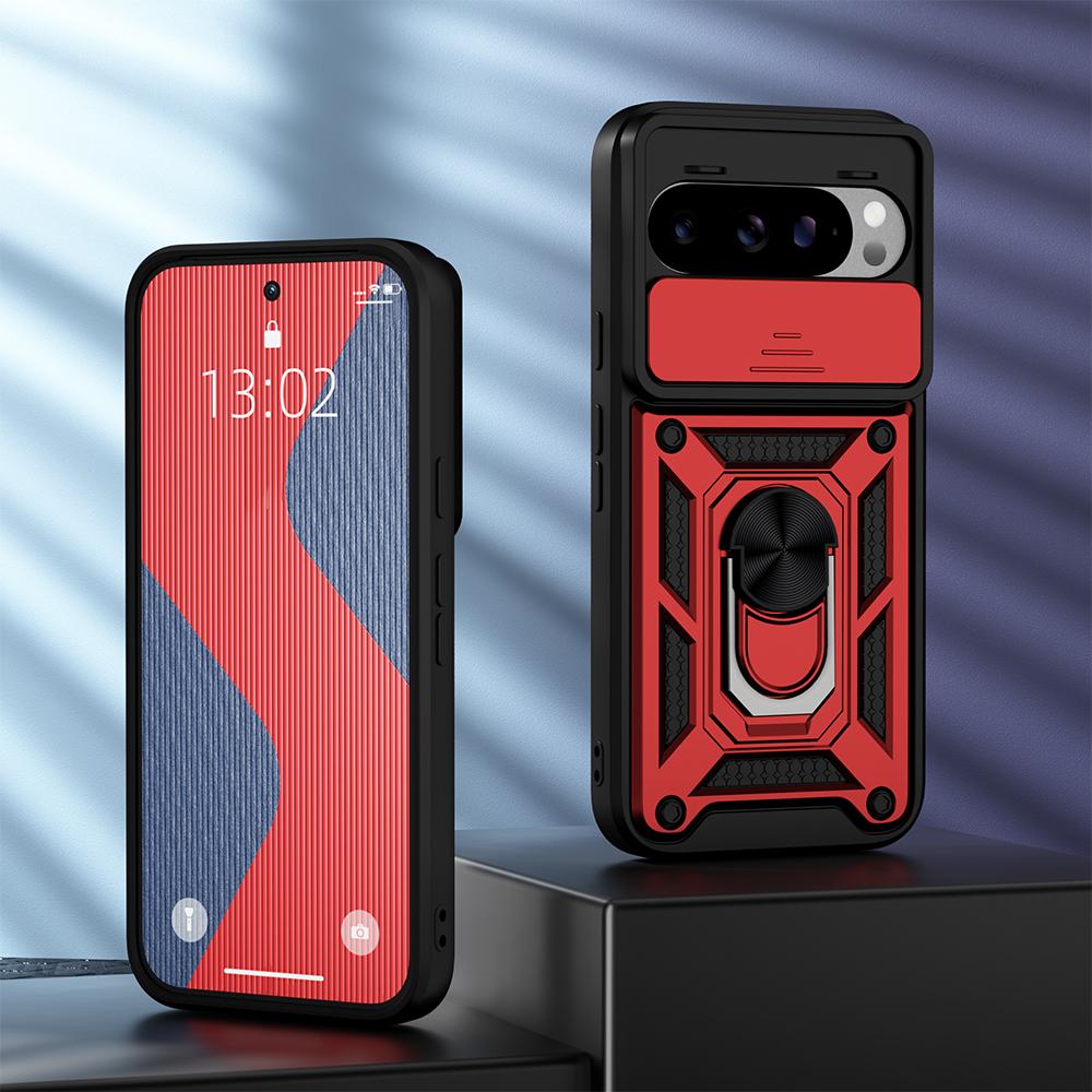 KEYSION Противоударный защитный чехол для Google Pixel 9 Pro XL Slide, защитное кольцо для объектива камеры, подставка для телефона, чехол для Google Pixel 8A for Pixel 9 Pro красный
KEYSION Противоударный защитный чехол для Google Pixel 9 Pro XL Slide, защитное кольцо для объектива камеры, подставка для телефона, чехол для Google Pixel 8A for Pixel 9 Pro красный