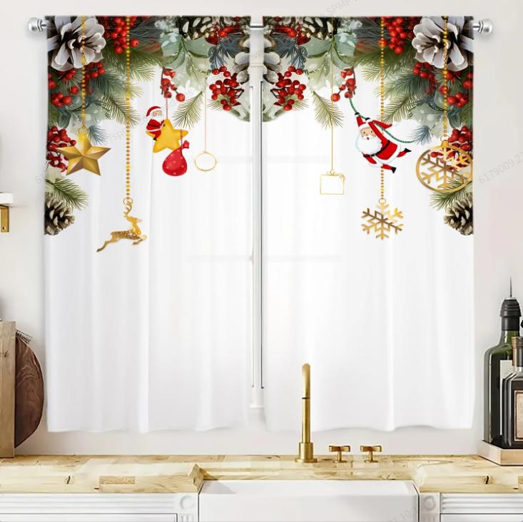 2pcs Christmas Venus printed curtains: suitable for living room/daily use pole type translucent gauze curtains 100*130 Grommet Top 1pcs
2pcs Christmas Venus printed curtains: suitable for living room/daily use pole type translucent gauze curtains 100*130 Grommet Top 1pcs