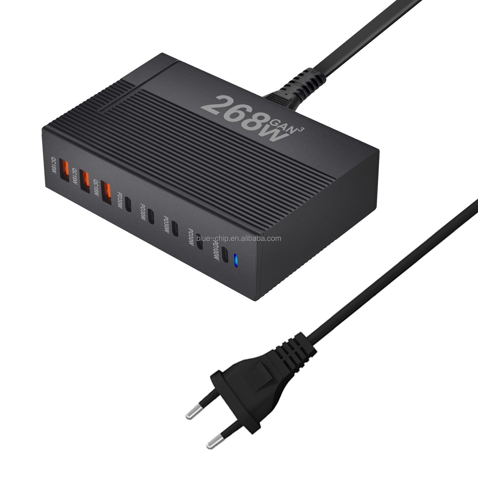 Retail Mobile Cheap Fastest 268W Gan Plug Power Head Portable Universal Multiple Cell Phone Fast Charging Charger Adapter UK
Retail Mobile Cheap Fastest 268W Gan Plug Power Head Portable Universal Multiple Cell Phone Fast Charging Charger Adapter UK