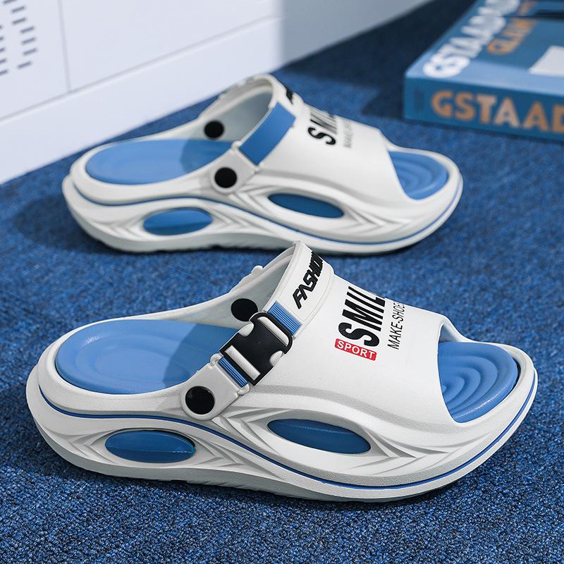 Летние новые парные студенческие домашние ванные комнаты нескользящие пляжные для вождения двухцелевые наступающие на дерьмо мужские сандалии 44/45
Летние новые парные студенческие домашние ванные комнаты нескользящие пляжные для вождения двухцелевые наступающие на дерьмо мужские сандалии 44/45