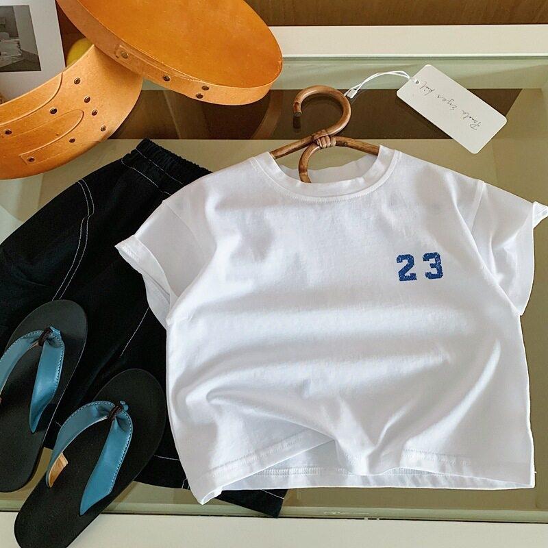 Kid Clothes T-Shirts Summer Korean Baby Boys Girls Cotton Short Sleeve T-Shirts Children s Casual Simple Tops Clothings 90 белый
Kid Clothes T-Shirts Summer Korean Baby Boys Girls Cotton Short Sleeve T-Shirts Children s Casual Simple Tops Clothings 90 белый