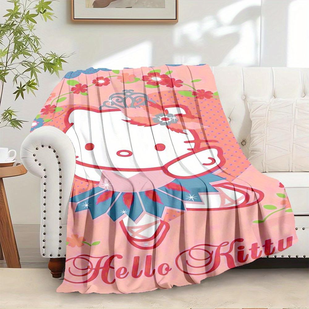 1pc Hello Kitty Floral Crown Home Decor Blanket - Seasonal Universal Comfortable Washable Gift for All Ages, Perfect for Any Family, Availab 130x150cm
1pc Hello Kitty Floral Crown Home Decor Blanket - Seasonal Universal Comfortable Washable Gift for All Ages, Perfect for Any Family, Availab 130x150cm