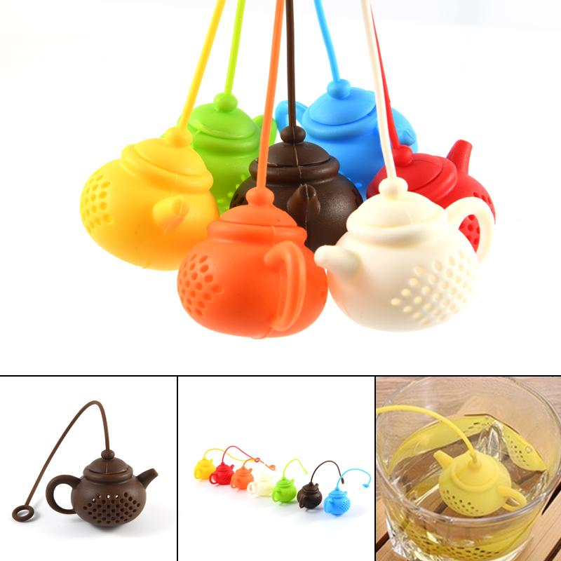 1pcs Reusable Tea Strainer Creative Teapot-shape Tea Infuser Strainer Silicone Tea Bag Leaf Filter Diffuser Teaware
1pcs Reusable Tea Strainer Creative Teapot-shape Tea Infuser Strainer Silicone Tea Bag Leaf Filter Diffuser Teaware