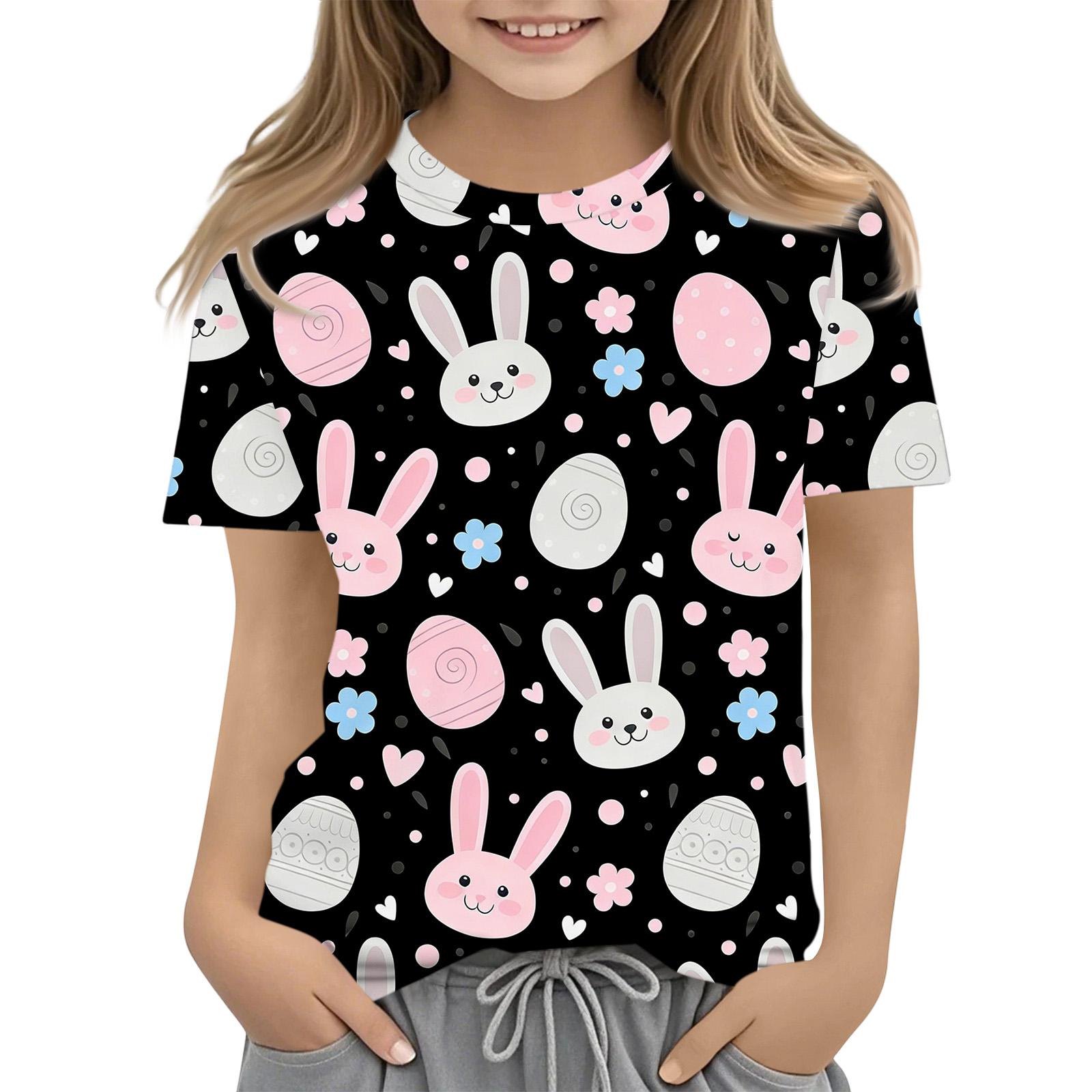 Boys Girls Round Neck Casual Printed Short-sleeved T-shirt Top 110 чорний
Boys Girls Round Neck Casual Printed Short-sleeved T-shirt Top 110 чорний
