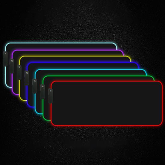 Светодиодный светящийся красочный RGB-подсветка, противоскользящий игровой коврик для мыши для компьютеров 4
Светодиодный светящийся красочный RGB-подсветка, противоскользящий игровой коврик для мыши для компьютеров 4