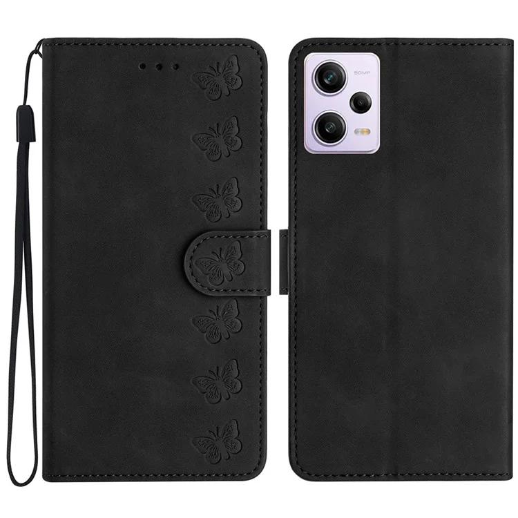 For Xiaomi Redmi Note 12 Pro 5G / Redmi Note 12 Pro Speed 5G / Poco X5 Pro 5G Phone Case Leather Wallet Stand Cover with Imprinted Butterfly Pattern
For Xiaomi Redmi Note 12 Pro 5G / Redmi Note 12 Pro Speed 5G / Poco X5 Pro 5G Phone Case Leather Wallet Stand Cover with Imprinted Butterfly Pattern